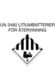 Etikett UN 3480 - Litiumbatterier för Återvinning